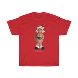 Naughty Mrs Claus Holding Her Balls  Unisex Heavy Cotton Tee