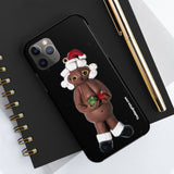 Naughty Mrs Santa Claus Holding Her Balls   Case Mate Tough Phone Cases