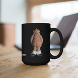 Naughty Mr Santa with hat - Mug 15oz