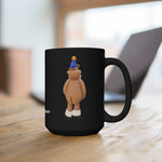 Naughty Birthday Santa Coffee Mug 15oz