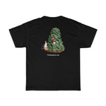 Naughty I Saw Mommy Kissing Santa  Unisex Heavy Cotton Tee
