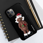 Naughty Mrs Santa Claus Holding Her Balls   Case Mate Tough Phone Cases