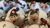 The Naughtys™ – Naughty Snowballed Elf (Christmas Tree Ornament)
