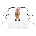 Naughty Mrs Santa Claus with Ornaments Apron