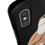 Naughty Finger Salute Santa  Case Mate Tough Phone Cases