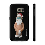Naughty Mr Carona Virus Santa Claus Case Mate Tough Phone Cases
