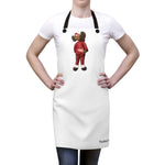 Naughty Kiss My Mistletoe Moose Backside Apron