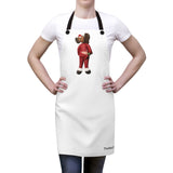 Naughty Kiss My Mistletoe Moose Backside Apron
