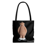 THE NAUGHTYS™ - Santa Black Tote Bag