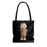 The Naughtys™ - Mrs. Claus Black Tote Bag