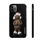 Naughty Mrs African American Santa Claus  Case Mate Tough Phone Cases