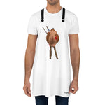 Naughty Mooning Buck Naked Reindeer Backside Apron