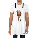 Naughty Mooning Buck Naked Reindeer Backside Apron