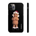 Naughty Mrs Santa Claus Holding Her Boobs Case Mate Tough Phone Cases