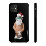 Naughty Mr Carona Virus Santa Claus Case Mate Tough Phone Cases