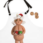 Naughty Mrs Santa Claus with Ornaments Apron