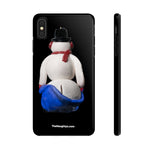 Naughty Mooning Snowman Case Mate Tough Phone Cases