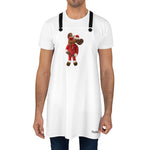 Naughty Kiss My Mistletoe Moose Frontside Apron