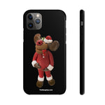 Naughty Kiss My Mistletoe Moose Case Mate Tough Phone Cases