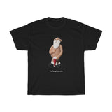 Naughty Finger Salute Santa