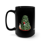 Naughty I Saw Mommy Kissing Santa Mug 15 oz