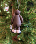 The Naughtys™ – African American Santa Claus (Christmas Tree Ornament)