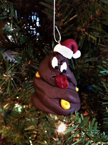 The Naughtys™ – Mr. Naughty Dung Daddy Christmas Ornament