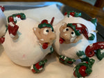 The Naughtys™ – Naughty Snowballed Elf (Christmas Tree Ornament)