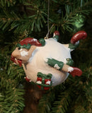 The Naughtys™ – Naughty Snowballed Elf (Christmas Tree Ornament)