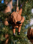 THE NAUGHTYS™ - Pooping Rudolph  Christmas Tree Ornament