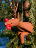 THE NAUGHTYS™ - Pooping Rudolph  Christmas Tree Ornament