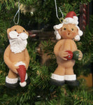 The Naughtys™ – Mrs. Naughty Santa Claus (Christmas Tree Ornament)