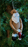 The Naughtys™ – Mr and Mrs Naughty Santa Claus (Ethnic/African American) (Christmas Tree Ornament)
