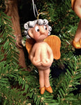 The Naughtys™ – Mrs. Elderly Angel (Christmas Tree Ornament)