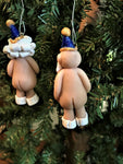 The Naughtys™ - Naughty Birthday Santa (Christmas Tree Ornament)