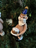 The Naughtys™ - Naughty Birthday Santa (Christmas Tree Ornament)