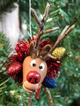 The Naughtys™ - Buck Naked the Naughty Reindeer (Christmas Tree Ornament)