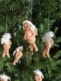 The Naughtys™ – Mrs. Angel Claus (Christmas Tree Ornament)