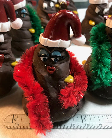 The Naughtys™ – Miss Naughty Daisy Dung Christmas Ornament (Christmas Tree Ornament)