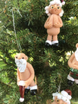 The Naughtys™ – Mrs. Naughty Santa Claus (Christmas Tree Ornament)
