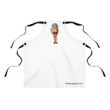 Naughty Mrs Elderly Angel Apron