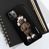 Naughty Mrs African American Santa Claus  Case Mate Tough Phone Cases