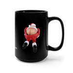 Naughty Mooning Santa Mug 15 oz