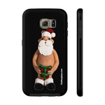 Naughty Mrs Santa Claus Holding His Package  Case Mate Tough Phone Cases