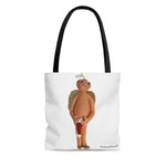 Naughty Mr Elderly Angel Tote Bag