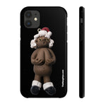 Naughty Mrs African American Santa Claus  Case Mate Tough Phone Cases