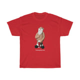 Naughty Finger Salute Santa