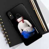 Naughty Mooning Snowman Case Mate Tough Phone Cases