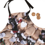 Naughty Mr Santa Claus Collage Apron