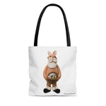 Naughty Mr Easter Santa Tote Bag